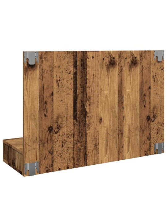 PEEGELKAPP LED-IGA OLD WOOD 90X31,5X62 CM