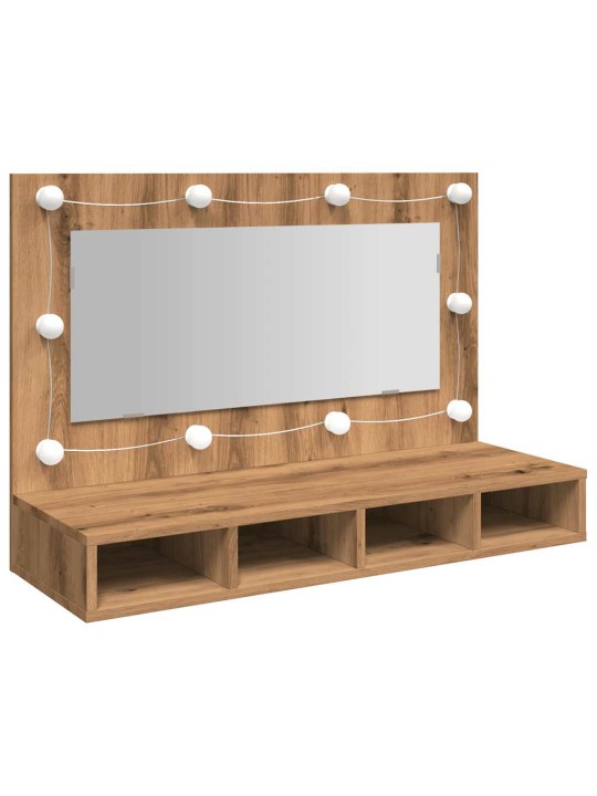 PEEGELKAPP LED-GA ARTISAN OAK 90X31,5X62 CM