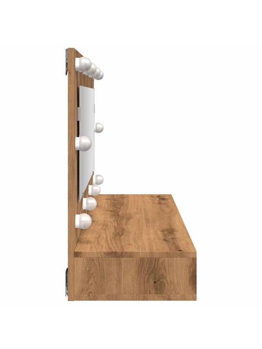 PEEGELKAPP LED-GA ARTISAN OAK 90X31,5X62 CM