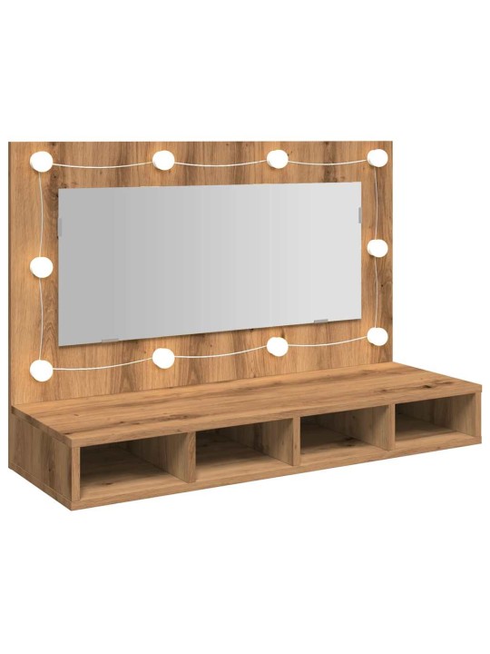 PEEGELKAPP LED-GA ARTISAN OAK 90X31,5X62 CM