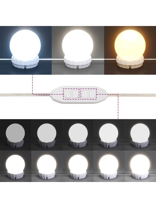 PEEGELKAPP LED-GA ARTISAN OAK 90X31,5X62 CM