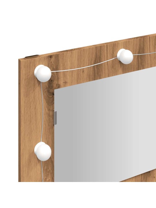 PEEGELKAPP LED-GA ARTISAN OAK 90X31,5X62 CM