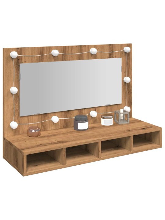 PEEGELKAPP LED-GA ARTISAN OAK 90X31,5X62 CM