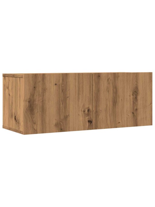 2-OSALINE SEINALE PAIGALDATAV TELERIKAPI KOMPLEKT ARTISIAN OAK