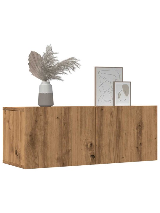 2-OSALINE SEINALE PAIGALDATAV TELERIKAPI KOMPLEKT ARTISIAN OAK