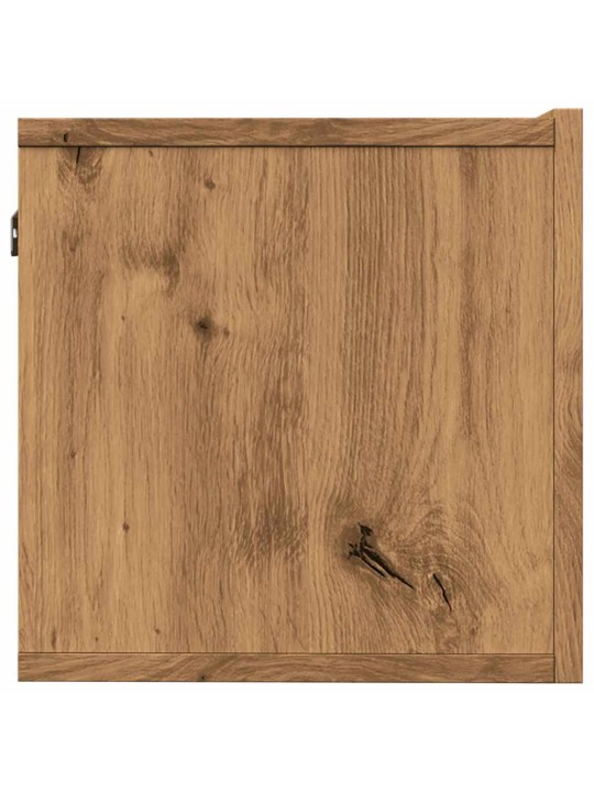2-OSALINE SEINALE PAIGALDATAV TELERIKAPI KOMPLEKT ARTISIAN OAK
