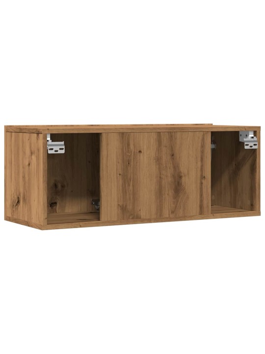 2-OSALINE SEINALE PAIGALDATAV TELERIKAPI KOMPLEKT ARTISIAN OAK