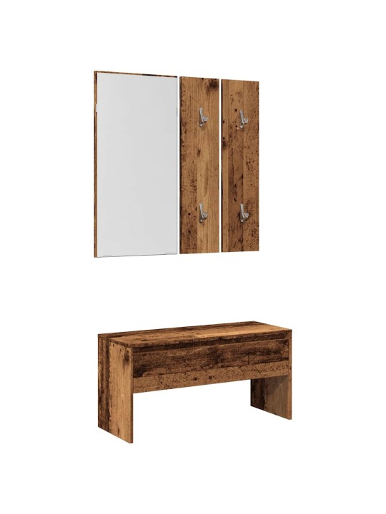 ESIKUMÖÖBLI KOMPLEKT OLD WOOD ENGINEERED WOOD