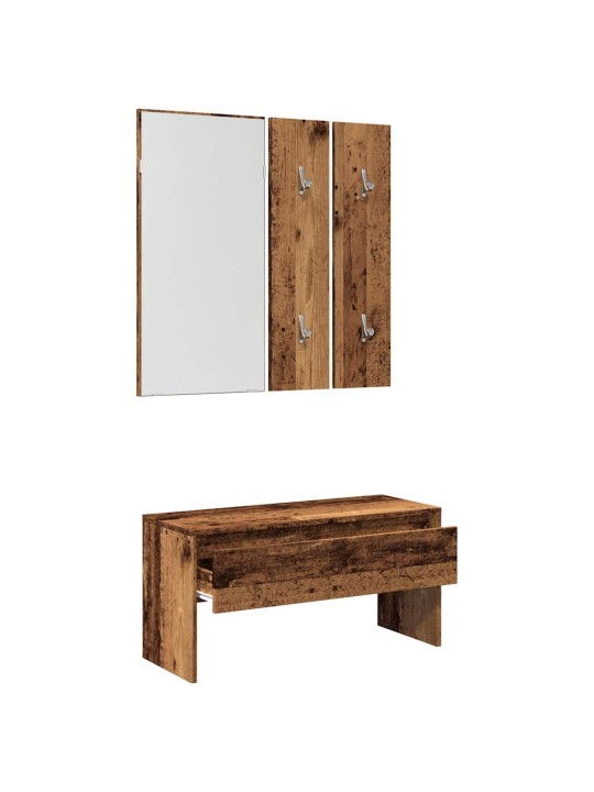 ESIKUMÖÖBLI KOMPLEKT OLD WOOD ENGINEERED WOOD