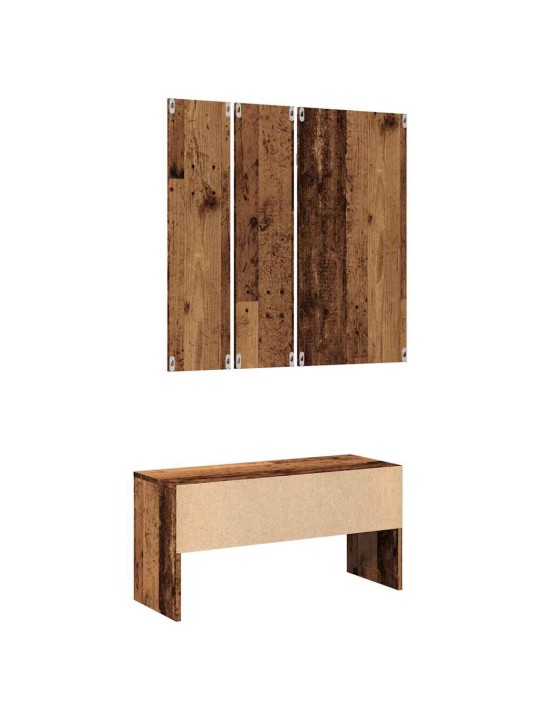 ESIKUMÖÖBLI KOMPLEKT OLD WOOD ENGINEERED WOOD