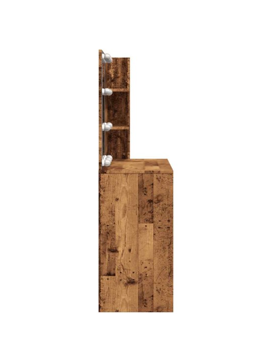 TUALETTLAUD LED OLD WOODIGA 74,5X40X141 CM