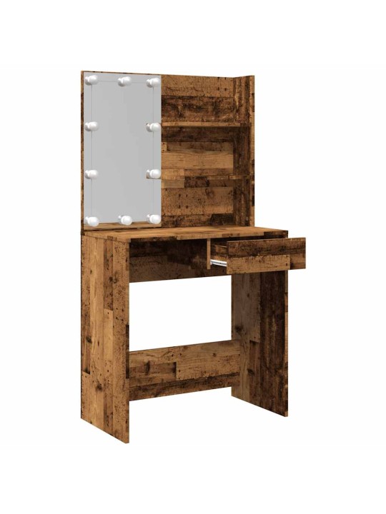 TUALETTLAUD LED OLD WOODIGA 74,5X40X141 CM