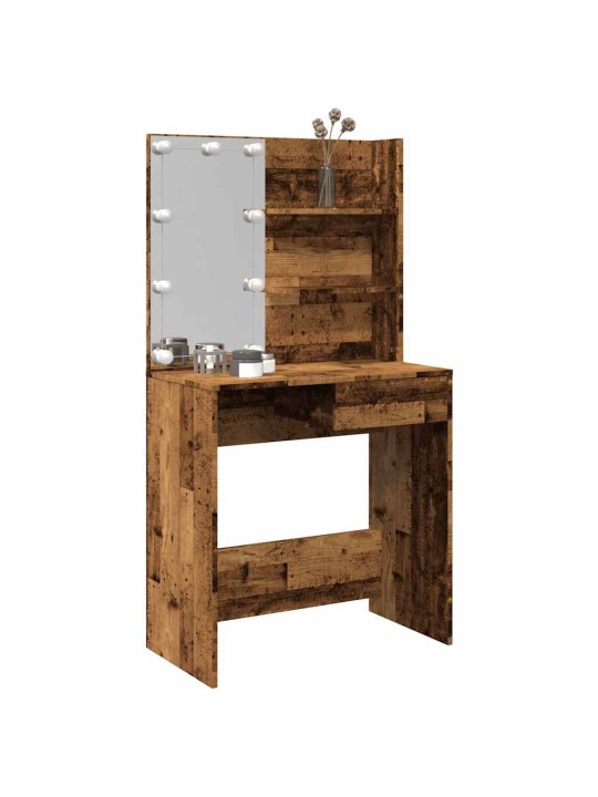 TUALETTLAUD LED OLD WOODIGA 74,5X40X141 CM
