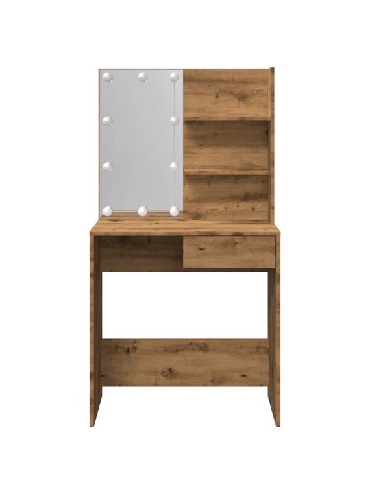 TUALETTLAUD LED-GA ARTISAN OAK 74,5X40X141 CM