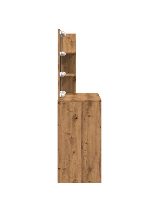 TUALETTLAUD LED-GA ARTISAN OAK 74,5X40X141 CM