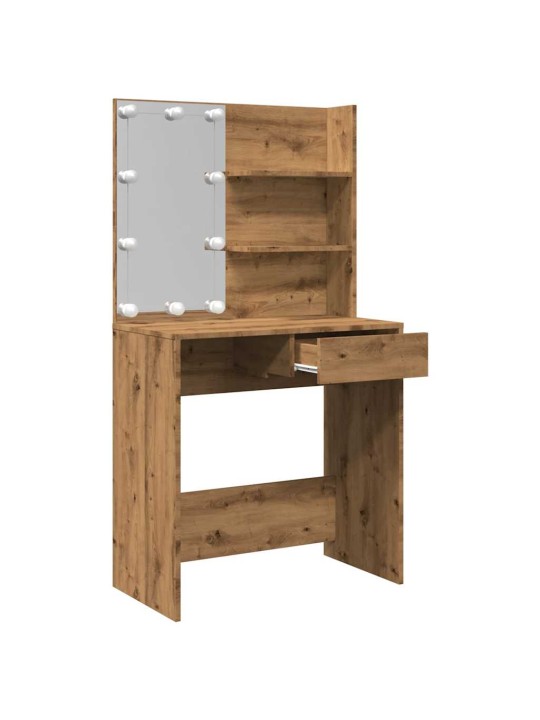 TUALETTLAUD LED-GA ARTISAN OAK 74,5X40X141 CM