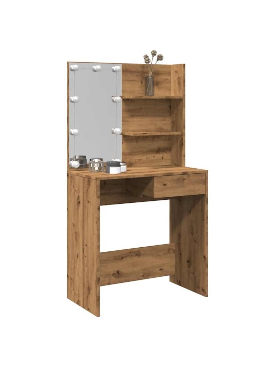 TUALETTLAUD LED-GA ARTISAN OAK 74,5X40X141 CM