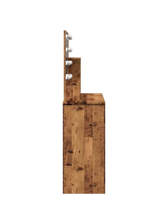 TUALETTLAUD LED OLD WOODIGA 86,5X35X136 CM