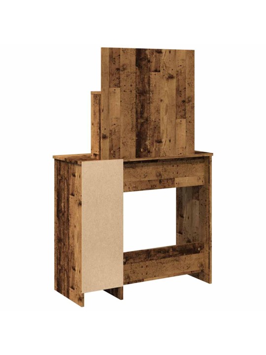 TUALETTLAUD LED OLD WOODIGA 86,5X35X136 CM