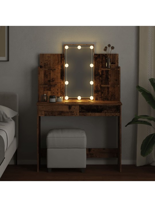 LED-VALGUSTITEGA TUALETTLAUD VANA PUIT 96X40X142 CM