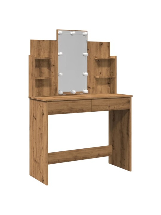 LED-VALGUSTITEGA TUALETTLAUD ARTISAN TAMM 96X40X142 CM