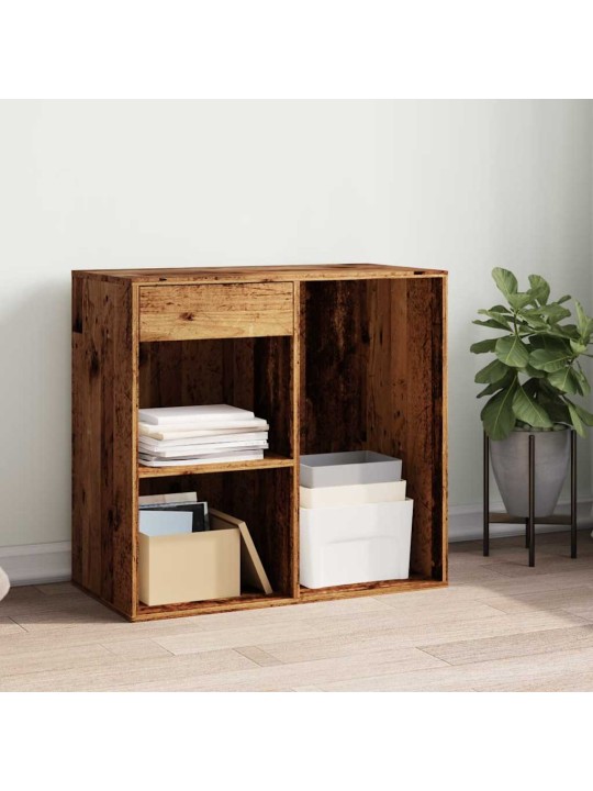 KOSMEETIKAKAPP OLD WOOD 80X40X75 CM ENGINEERED WOOD