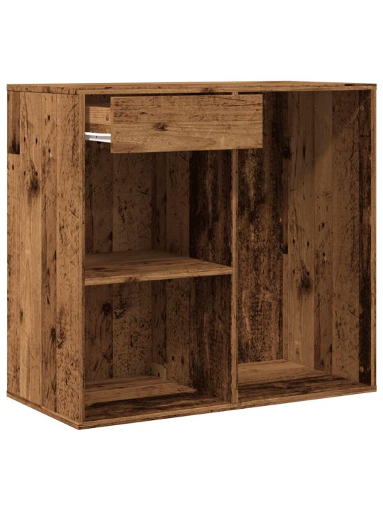KOSMEETIKAKAPP OLD WOOD 80X40X75 CM ENGINEERED WOOD