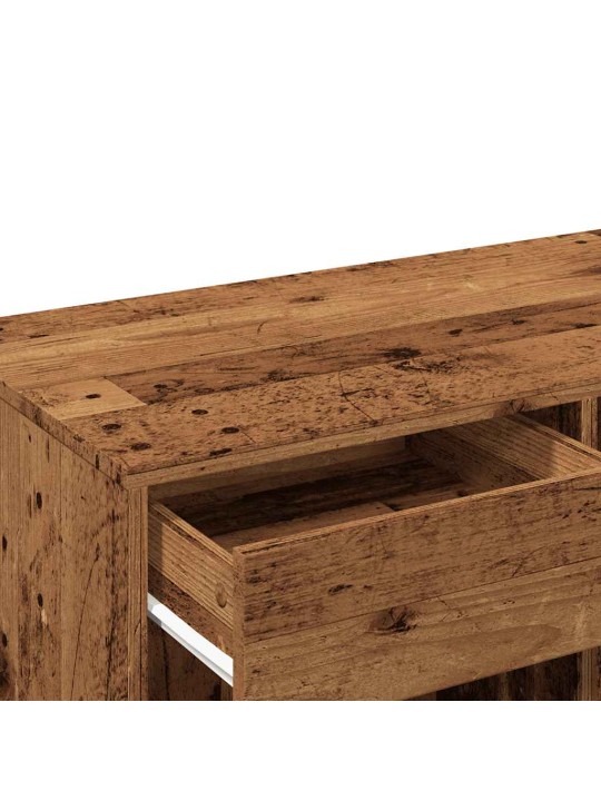 KOSMEETIKAKAPP OLD WOOD 80X40X75 CM ENGINEERED WOOD