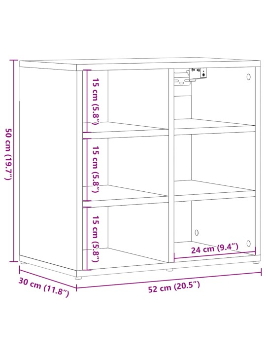 KINGAKAPP OLD WOOD 52X30X50 CM