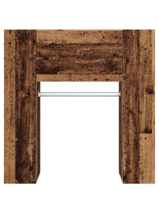 ESIKUKAPP VANA PUIT 97,5X37X99 CM ENGINEERED WOOD