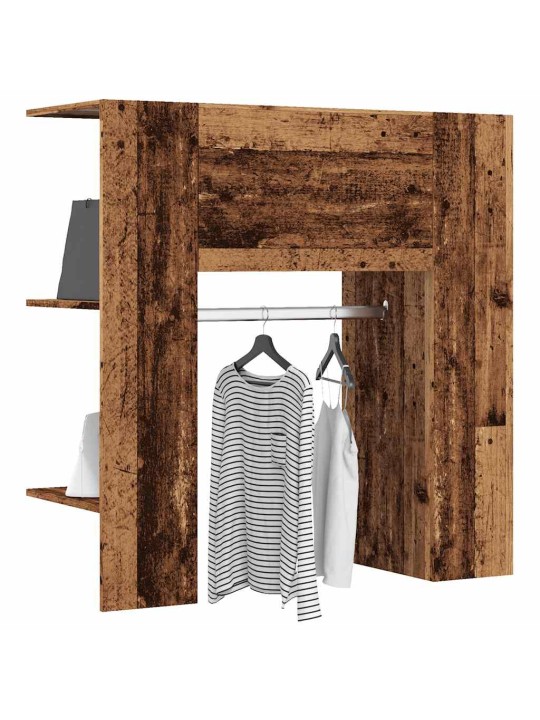 ESIKUKAPP VANA PUIT 97,5X37X99 CM ENGINEERED WOOD