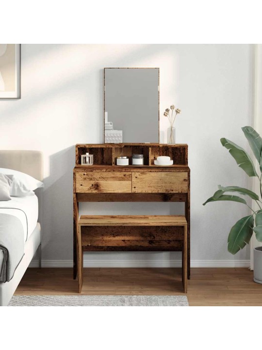 RIIETUSTABLOO OLD WOOD 70X35X45 CM ENGINEERED WOOD