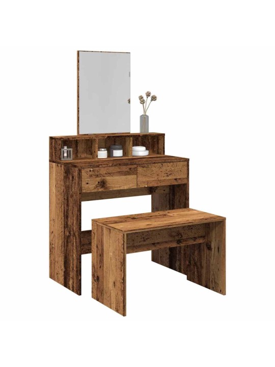 RIIETUSTABLOO OLD WOOD 70X35X45 CM ENGINEERED WOOD