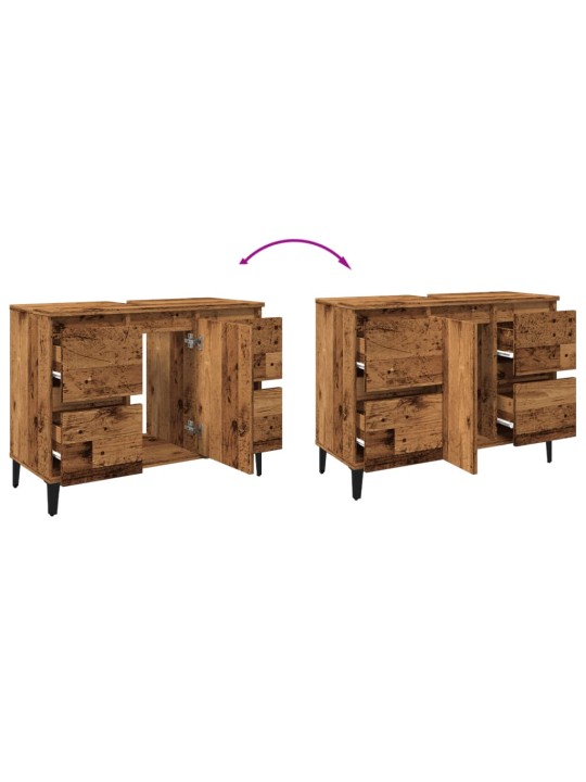 VALAMUKAPP VANA PUIT 80X33X60 CM ENGINEERED WOOD