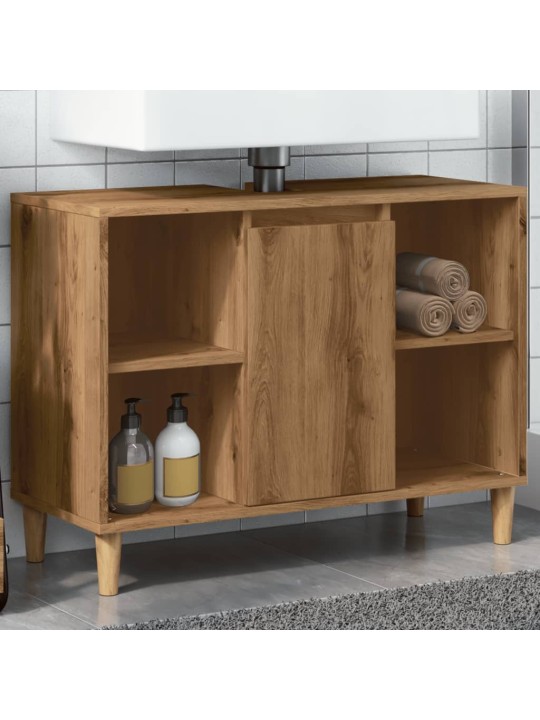 VANNITOAKAPP, KÄSITÖÖTAMM, 80 X 33 X 60 CM, TEHISPUIT
