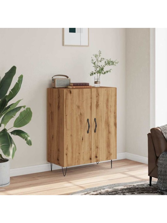 PUHVETKAPP ARTISAN OAK 69,5X34X90 CM ENGINEERED WOOD