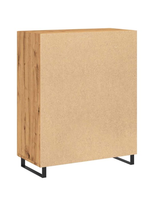 PUHVETKAPP ARTISAN OAK 69,5X34X90 CM ENGINEERED WOOD