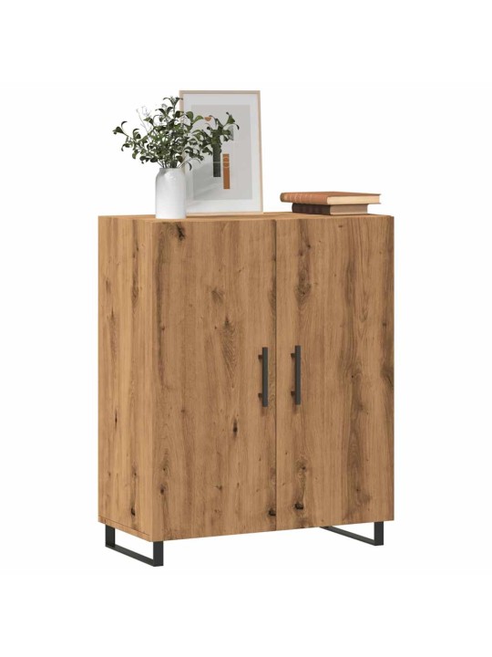 PUHVETKAPP ARTISAN OAK 69,5X34X90 CM ENGINEERED WOOD