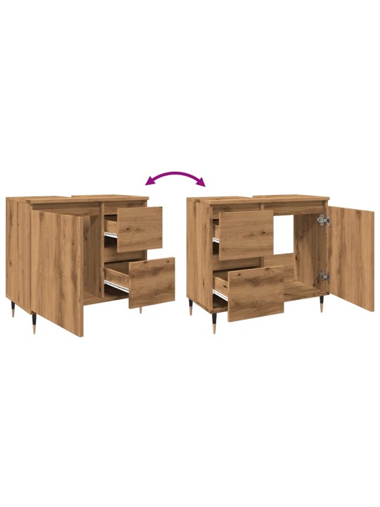VANNITOAKAPP ARTISAN TAMM 65X33X60 CM EHITUSPUIT