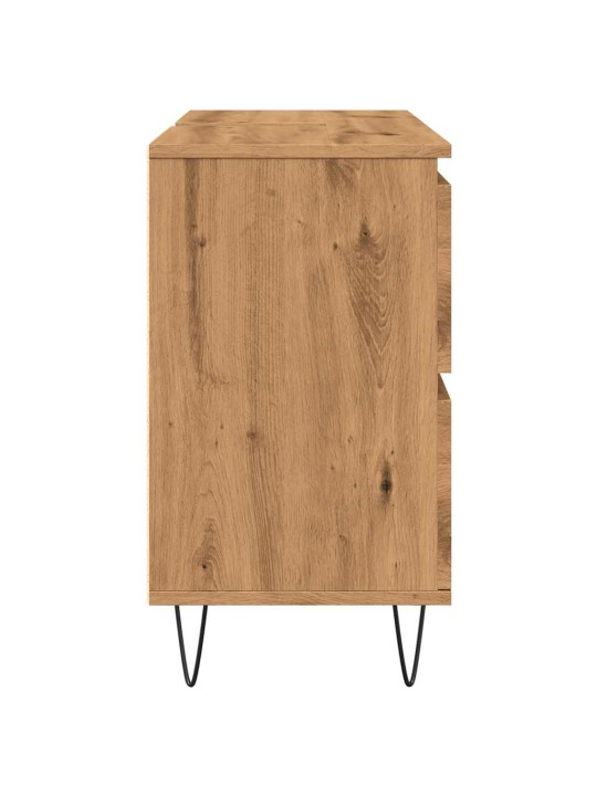 VANNITOAKAPP, KÄSITÖÖTAMM, 80 X 33 X 60 CM, TEHISPUIT