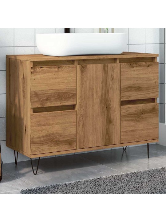 VANNITOAKAPP, KÄSITÖÖTAMM, 80 X 33 X 60 CM, TEHISPUIT