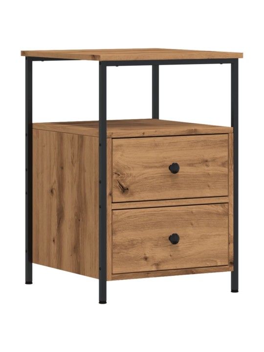 ÖÖKAPID 2 TK ARTISAN OAK 34X35,5X50 CM ENGINEERED WOOD
