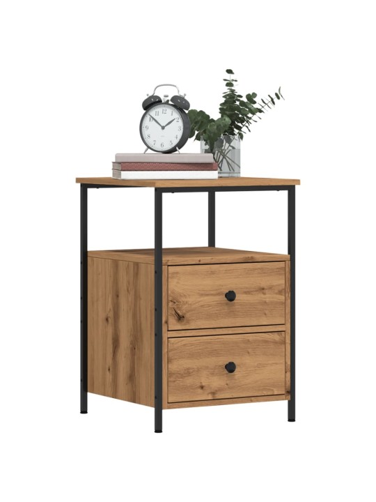 ÖÖKAPID 2 TK ARTISAN OAK 34X35,5X50 CM ENGINEERED WOOD