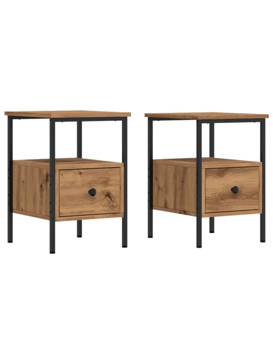 ÖÖKAPID 2 TK ARTISAN OAK 34X36X50 CM ENGINEERED WOOD