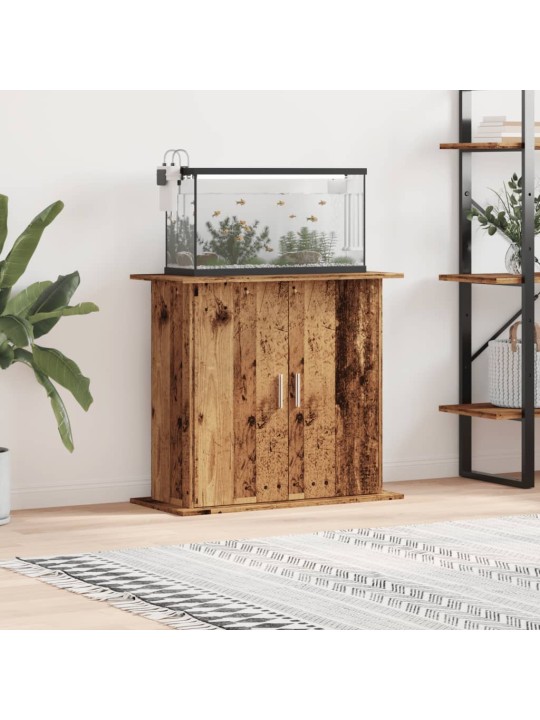AKVAARIUMI ALUS, VANA PUIT, 81 X 36 X 73 CM, TEHISPUIT