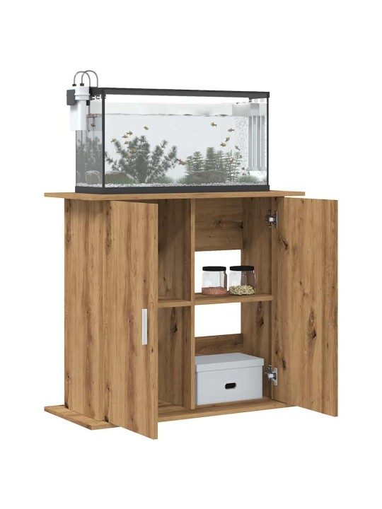 AKVAARIUMI ALUS ARTISAN OAK 81X36X73 CM ENGINEERED WOOD
