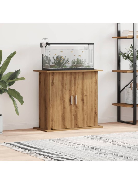 AKVAARIUMI ALUS ARTISAN OAK 81X36X73 CM ENGINEERED WOOD
