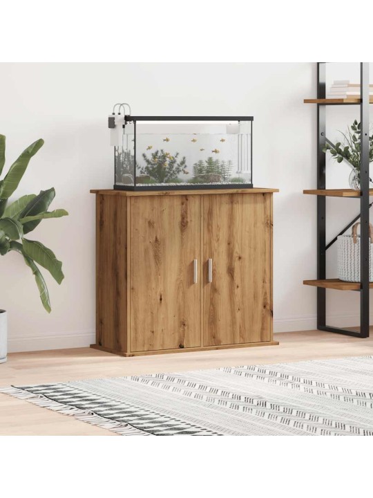 AKVAARIUMI ALUS ARTISAN OAK 81X36X73 CM ENGINEERED WOOD