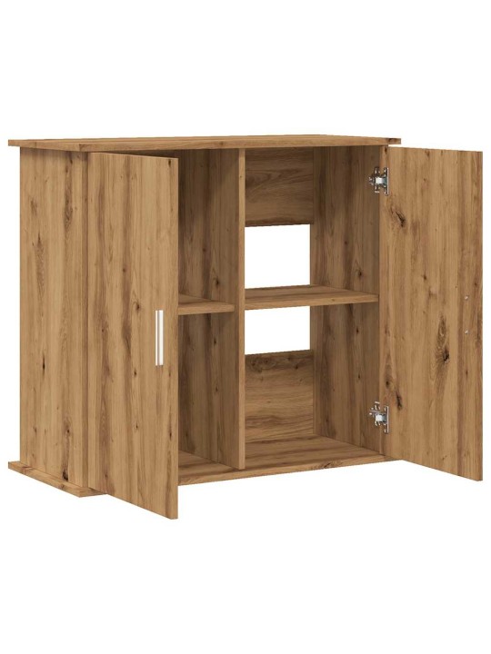 AKVAARIUMI ALUS ARTISAN OAK 81X36X73 CM ENGINEERED WOOD