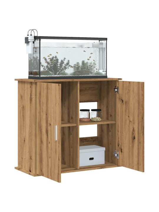 AKVAARIUMI ALUS ARTISAN OAK 81X36X73 CM ENGINEERED WOOD